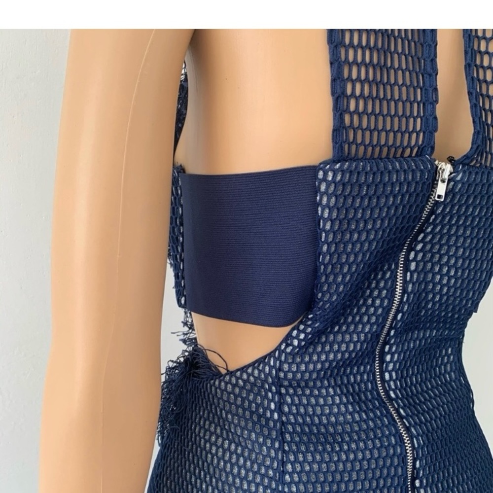 Caribbean Queen Blue Mesh Dress - Picture 16 of 16